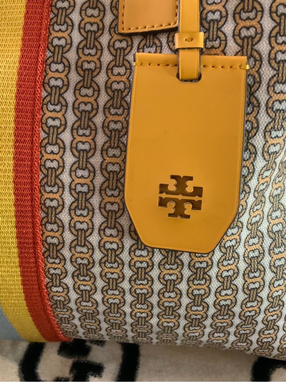 Tory Burch Gemini Link Canvas Tote - Picture 10 of 12